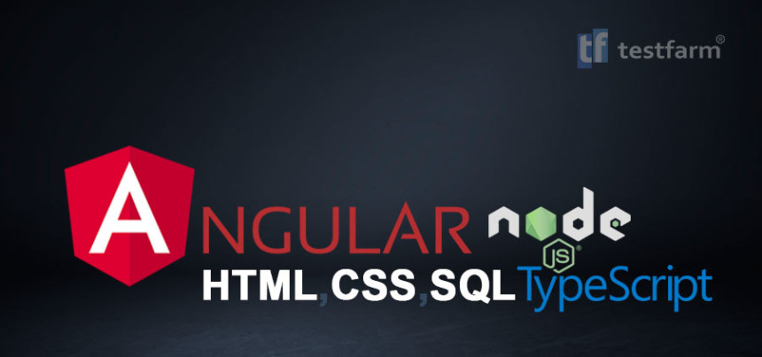 Тесты онлайн - HTML, CSS, Angular, TypeScript, Node.js и SQL