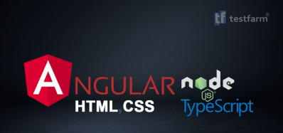 HTML, CSS, Angular, TypeScript и Node.js