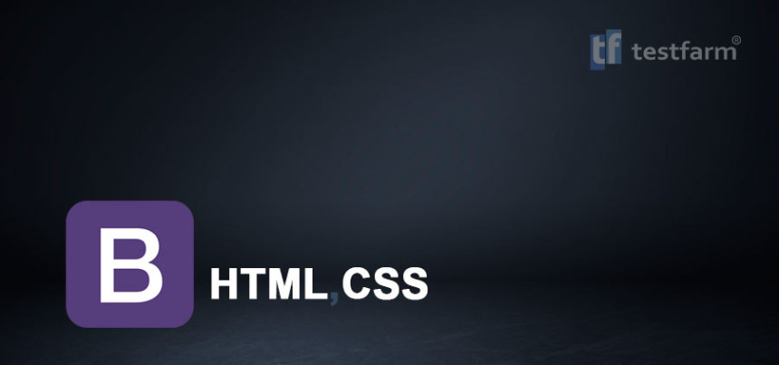 Тесты онлайн - HTML, CSS и Bootstrap