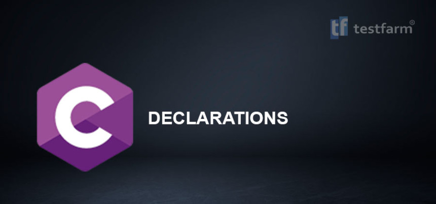 Тесты онлайн - C. Declarations. Микротест.