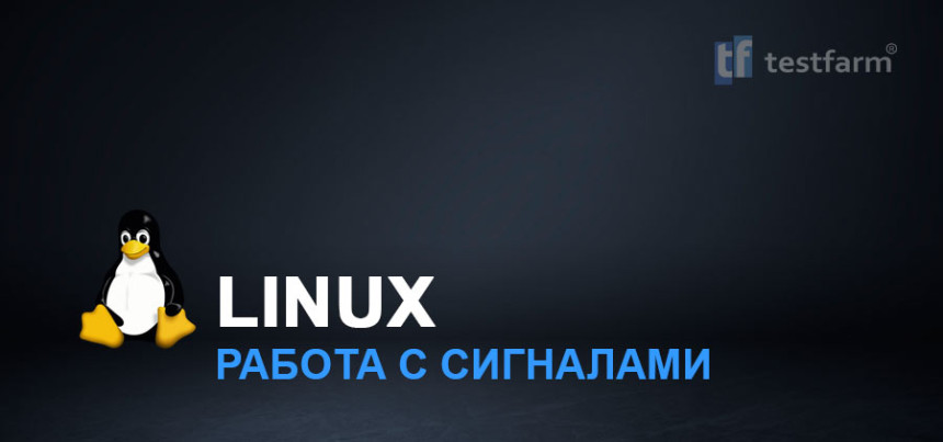 Тесты онлайн - Работа с сигналами в Linux