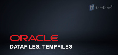Файлы данных и временные файлы в Oracle