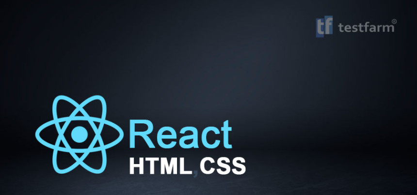Тесты онлайн - HTML, CSS и React