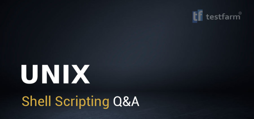 Тесты онлайн - UNIX Shell Scripting Q&A