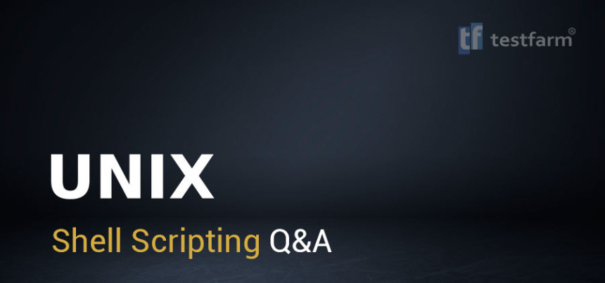 Тесты онлайн - UNIX Shell Scripting Q&A Тесты онлайн - UNIX Shell Scripting Q&A